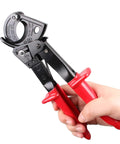 Heavy Duty Ratcheting Cable Cutter For Copper And Aluminum Wires Up To 240 Square Millimeters Clean No Crush Cuts Smooth Operation