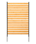 Wood Privacy Fence Screen For Outdoor AC Unit And Trash Can In Your Yard 39 Inch Wide By 61 Inch Long One Panel Pool Equipment Enclosure
