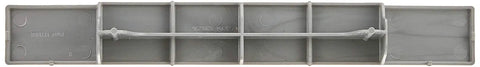 Back view of Metal White Hinge Kit For Cabinets And Doors, Durable Replacement Hardware, smooth operation, heavy duty mounting hardware.