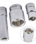 One Half Drive Triangular Socket Set With Multi Tooth Sockets For Injection Pump Triangular Head Screws Diesel Engine Tool Kit