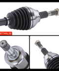 Front Left Driver Side CV Axle Shaft Assembly for Ford Edge 2015-2018 V6 2.7L 3.5L and Lincoln MKX 2016-2018 V6 3.7L details