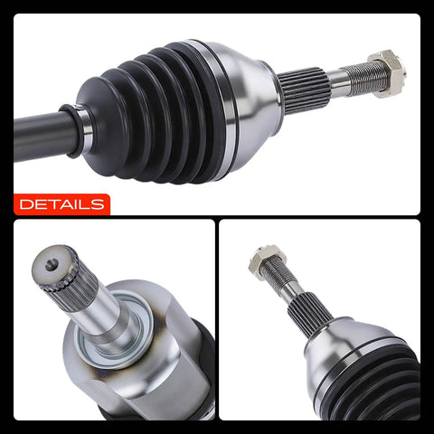 Front Left Driver Side CV Axle Shaft Assembly for Ford Edge 2015-2018 V6 2.7L 3.5L and Lincoln MKX 2016-2018 V6 3.7L details