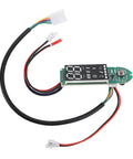 Replacement Scooter Dashboard Circuit Board With Clear Display Easy Install Universal Fit For Eight To Ten Inch Scooters Slick DIY Repair Part For Quick Hassle Free Scooter Fix