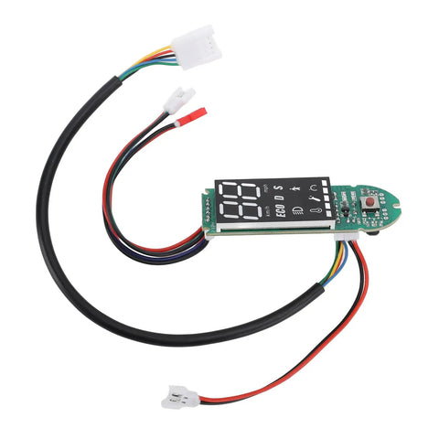 Replacement Scooter Dashboard Circuit Board With Clear Display Easy Install Universal Fit For Eight To Ten Inch Scooters Slick DIY Repair Part For Quick Hassle Free Scooter Fix