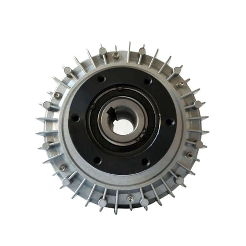 Magnetic Particle Clutch And Powder Brake System With Hollow Shaft 6 To 50 N Torque Range DC 24V, front view
