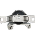 Kick Those Bad Vibrations Premium Heavy Duty Front Right Lower Engine Motor Mount showing top view with metal and rubber components.