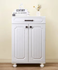 White cabinet with Oil Rubbed Bronze Square Cabinet Knobs Set Of 10 1.3 Inch Drawer Pulls For Cabinets And Furniture.