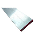 Two Pieces 3 Eighths Inch By 4 Inch Aluminum 6061 Flat Bar 24 Inch Long T6511 Extruded Mill Stock Weldable Metal, angled view