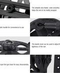 Close-up of split type wire reel for spearfishing gun with foldable handle, adjustable knob, lightweight nylon, wooden body fits