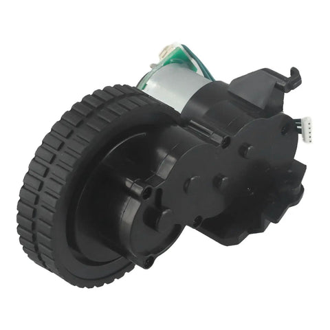 Left And Right Replacement Wheel Set For Robot Vacuums D520 C50 G50 G50E P10 Haier HSR Black Plastic Durable Tread For Smooth Navigation