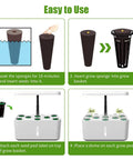 All In One 84 Piece Hydroponic Pod Kit For Indoor Grow Systems Compatible With Most Hydroponics Setups easy-to-use guide