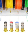 3D Printer Filament Dryer Box Accessories Pneumatic Straight Connector PC4 M6 For 1.75mm Filament with colorful filaments