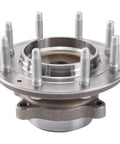 Heavy Duty Shop Grade Front Wheel Bearing And Hub Assembly Set Fits 2020 Chevy Silverado 3500HD GMC Sierra 3500HD 4WD showing a close-up view of the hub assembly.