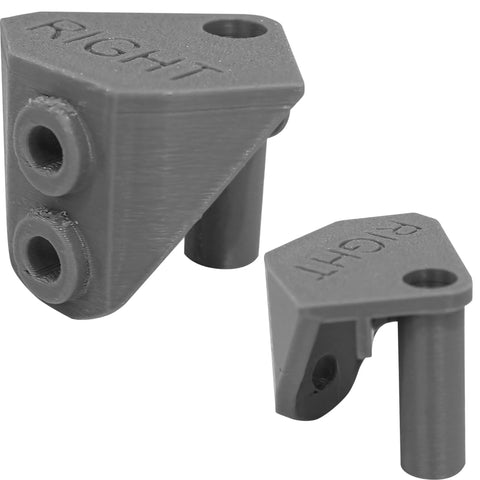 Right Door Hinge Replacement For 6 By 5 Ft Slide Lid Resin Shed Compatible With Part 3T17 3T17-2 3T17-3 Heavy Duty PETG Plastic Hinge