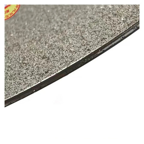 Close-up view of 10 Inch Diamond Grinding Wheel For Jade Ceramic And Agate Polishing Frosted Disc 250mm By 12.7mm Center Hole