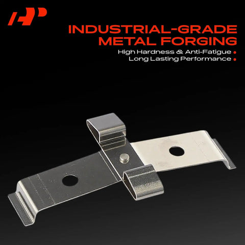 Rock Solid A Premium Front Side Disc Brake Hardware Kit For Chevy Camaro 2016 CTS And Regal 2014-2017 Performance Brakes Replacement Parts That Keep Your Rig Safe On The Road industrial-grade metal brake clip