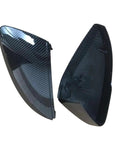 High Quality Side Mirror Cover Cap Fit For Skoda Superb Sedan 2015 2016 2017 2018 Covers Up Curb Rash And Scratch Marks Easily With Textured Finish That Blends In Restores Your Vehicles Street Vibe Tool Free Snap On Install. carbon fiber side mirror cover cap set, textured black, for Skoda Superb 2015-2018