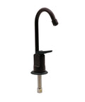 Cool Touch-Flo Style Pure Cold Water Dispenser Faucet In Oil Rubbed Bronze, Six And A Half Inch Tall With About Two Point Six Inch Spout Projection