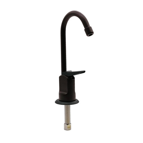 Cool Touch-Flo Style Pure Cold Water Dispenser Faucet In Oil Rubbed Bronze, Six And A Half Inch Tall With About Two Point Six Inch Spout Projection