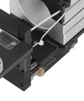 Solid Build Height Adjustable Woodworking Slotting Bracket Fast Setup Precision Tenon Locator with aluminum guide rail detail.