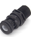 Sprayless Universal Tank Connector For Boats Marine Fuel Line Fitting Safe No Spill Quick Connect For Gas Tank One Quarter Inch Fitting