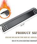 Heat Plates Replacement 4-Pack for Monument Grills Larger 4-Burner Propane Gas Grills Fits Models 24367 17842 