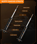 Chevy Front Shock Absorber Set For RWD Trucks And SUVs 1988 To 2002 Fits C1500 Suburban Diagram Showing Components