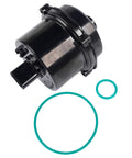 Heavy Duty Auxiliary Coolant Water Pump Motor For 2017 To 2022 Tesla Model 3 with green sealing rings for installation.