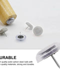 Leveling Feet Furniture Sliders 100 Pack Silicone Nail On Round Table Chair Leg Pads Floor Protectors