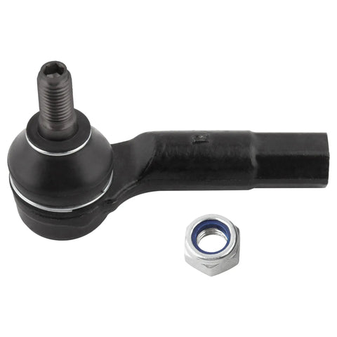 2-Pc Front Outer Tie Rod End Link Set For VW Beetle 1998-2010, Golf 1999-2005, 2006, Golf City 2007-2010, Jetta 1999-2004, 2005-2006, Jetta City 2007-2009, Replacement Steering Linkage, Heavy Duty Steel, Smooth Handling black tie rod end with lock nut