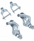 Heavy Duty Steel Door Hinges With T Post Suspension For Versatile Farm Gates, Rustproof And Easy Install With All Hardware