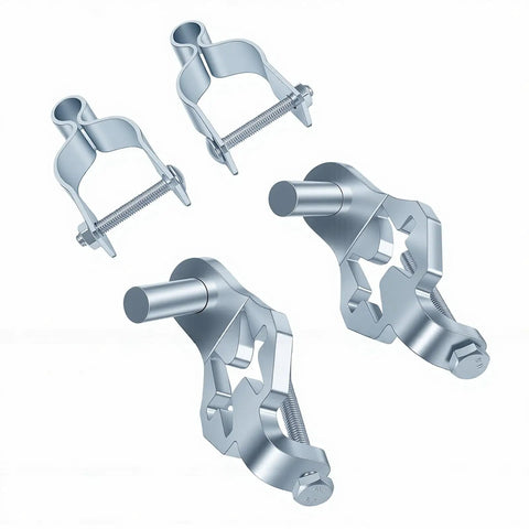 Heavy Duty Steel Door Hinges With T Post Suspension For Versatile Farm Gates, Rustproof And Easy Install With All Hardware