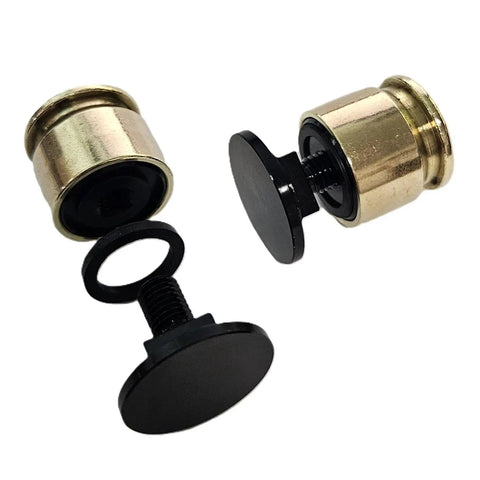 Built Tough Heavy Duty Aluminum Welding Hood Fasteners Set With Silicone Washer For Non Slip Flip Hood Replacement Parts 1 Pair