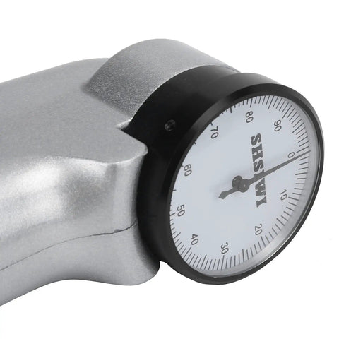 Close-up view of Portable Barcol Hardness Tester Durometer For Aluminum Alloy, Copper, And Plastics, showcasing dial and ergonomic grip.