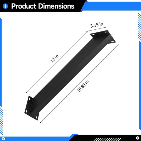 45 Degree Steel Angle Support Bracket Kit For Pergolas Gazebos Decks Cabins Patios Tree Houses Beefy Weather Resistant Heavy Duty Connector Brace 8 Pack Black All Weather Outdoor Ready