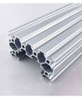 Gear Up With This Heavy Duty 4080U Aluminum Profile Extrusion Beam Smooth V Slot Rails, showcasing the profile design for CNC routers and 3D printer frames.