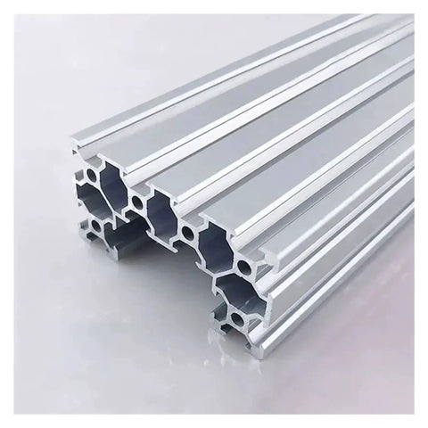 Gear Up With This Heavy Duty 4080U Aluminum Profile Extrusion Beam Smooth V Slot Rails, showcasing the profile design for CNC routers and 3D printer frames.
