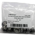 Heavy Duty Stainless Steel 5/16-18 Hex Head Screws Bolts Kit 1-1/2 Inch With Nuts Fender Washers And Spring Lock Washers 18-8 304