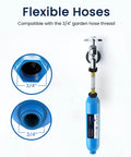 Garden Hose End Pre Filter For Pools Hot Tubs Spas Ponds Inflatable Pool Reduces Chlorine Taste Odors And Sediment 3/4 inch compatible