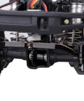 Close-up of Steel 12T And 24T Pinion Gear And Differential Helical Gear Set For Front And Rear Axles Beefed Up For TRX4M Bronco Defender K10 F150 One Eighteen RC Crawler