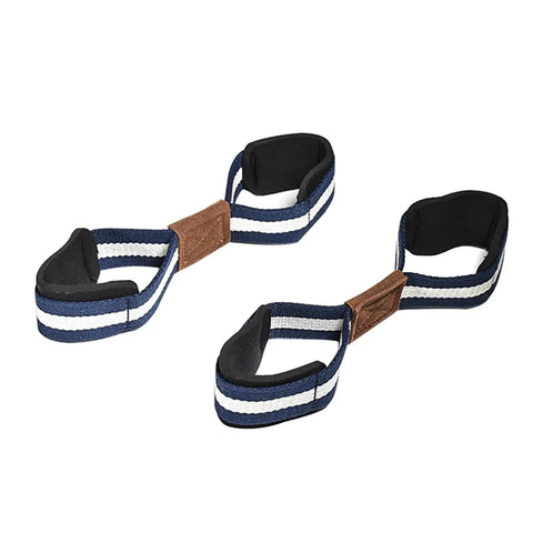 Heavy Duty Lifting Straps For Weightlifting With Figure Eight Design Anti Slip Grip Wrist Support Easy On Off Gym And Home Fitness Gear