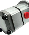51 Series Double Gear Hydraulic Pump With Low Noise, Uniform Flow And High Pressure Capability, metal body close-up