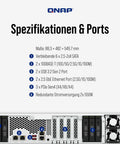 Turbo Charged Thirty Bay All Flash Nas System Built For Speed Junkies And Encased In A Rock Solid Two U Rackmount Chassis, rear specifications.