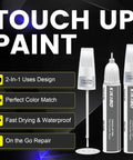 Mercedes-Benz Alpine Grey 956 Touch Up Paint Kit With 2 In 1 Scratch Repair Pen And Brush Color Matched For Quick Easy Fix And Rust Protection