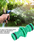 Awesome 10Pcs Water Hose Quick Connect Kit With Smooth Irrigation Tools For Easy Garden Pipe Repairs And Universal Straight Links To Fix Split Hoses Fast, green plastic hose connector