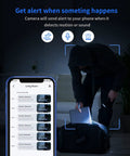 Motion detection alert from 1080P FHD Wi Fi Security Camera With Night Vision And 2 Way Audio For Baby, Pets, Nanny, And Elder Care.