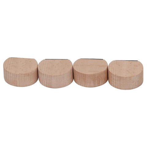 Round Door Stop Set For Home Office And Hotel Use Anti Slip Anti Collision No Slam 4 Pack Noise Reducing Door Stops with strong grip