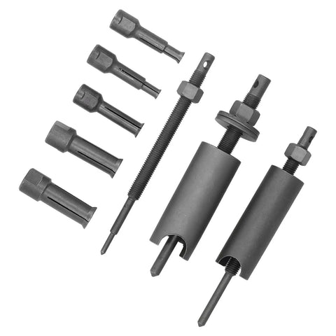 10Pc Steel Bearing Extractor Puller Set For Shop Mechanics Removes Flywheel Parts In Tight Spots Fits 9mm To 23mm Engine Hubs Easy No Sweat Fix Quick Auto Maintenance Gear Top Pick For Motorcycle And Car Garage Projects Guaranteed Good Deal. 10-piece steel bearing extractor kit with pullers and threaded shafts
