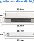 Magnetic door catch plate dimensions for Heavy Duty Pivot Hinge Set With Magnetic Door Catch For Wood Doors And Secret Rooms Offering 360 Spin Capability And Stealthy Invisible Design Built Tough For Daily Grind.