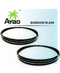 80 Inch Bandsaw Blades One Quarter Inch 12 TPI Fits Craftsman 12 Inch Band Saw Wood And PVC Cutting 2 Pack Premium Carbon Steel